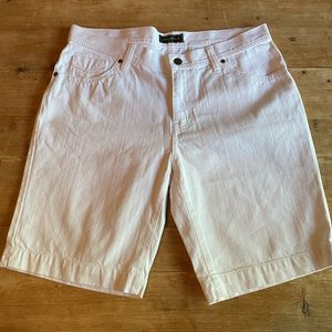 Eddie Bauer white jean shorts